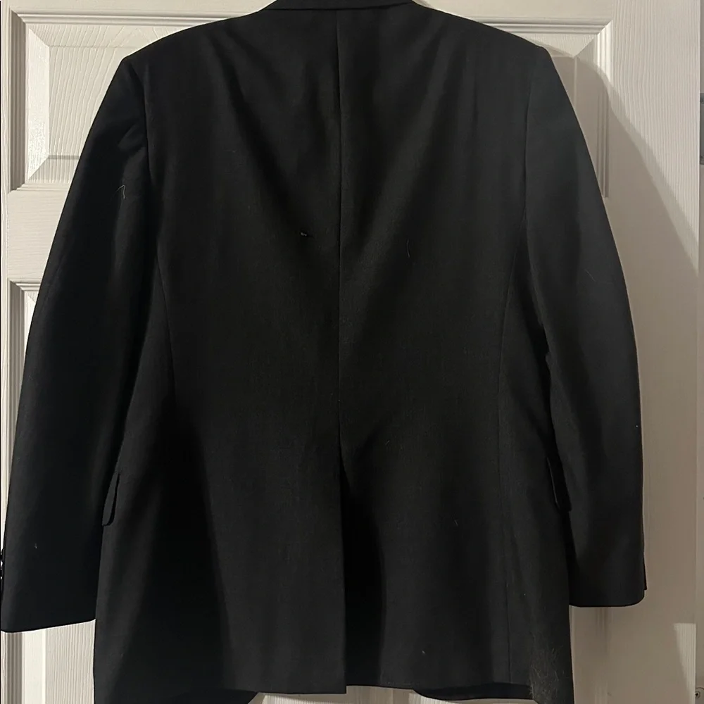 Heisman trophy collection Classic charcoal  Men's Blazer by Kuppenheimer